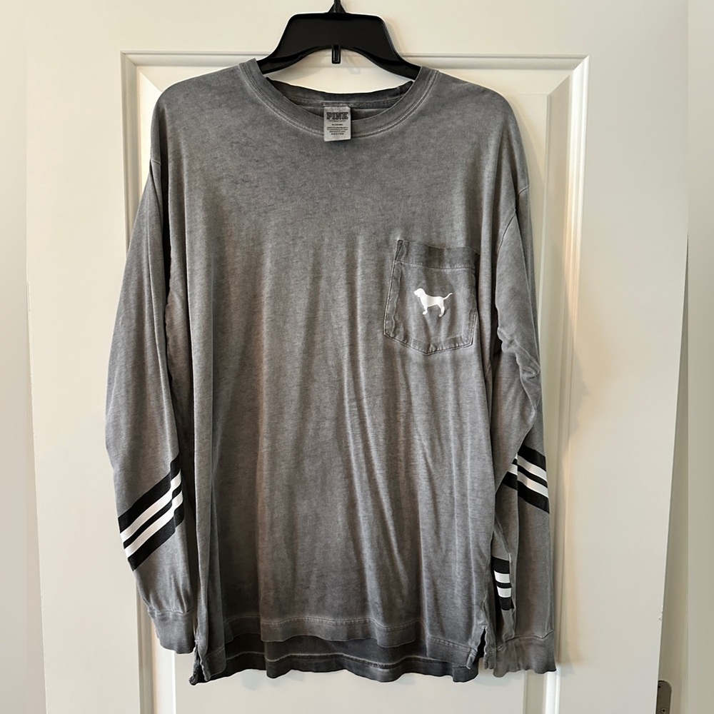 VS PINK long sleeve shirt. Size Medium.